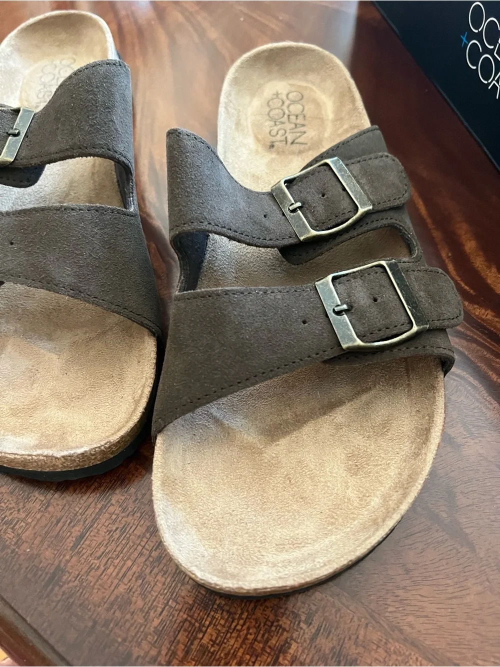 Mens Ocean Coast Brown Sandals Size 9 New